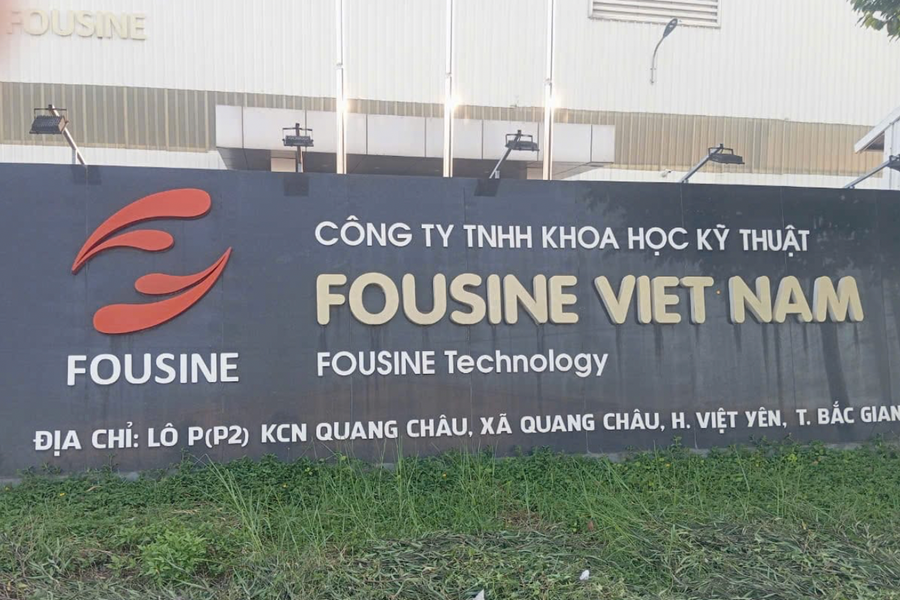 Bắc Giang: Xử phạt Công ty TNHH Khoa học kỹ thuật Fousine Việt Nam vi phạm về lĩnh vực lao động