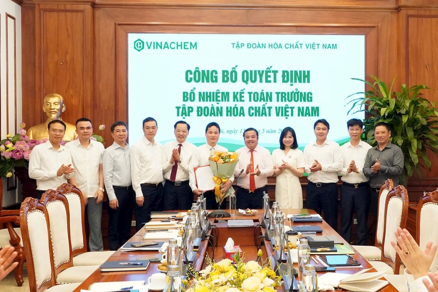 VINACHEM bổ nhiệm ông Trần Quốc Cương làm Kế toán Trưởng Tập đoàn Hóa chất Việt Nam