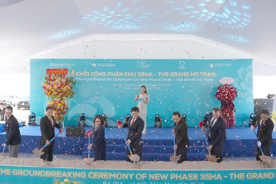 Hồ Tràm tiếp tục hút đầu tư hàng tỷ USD vào du lịch nghỉ dưỡng