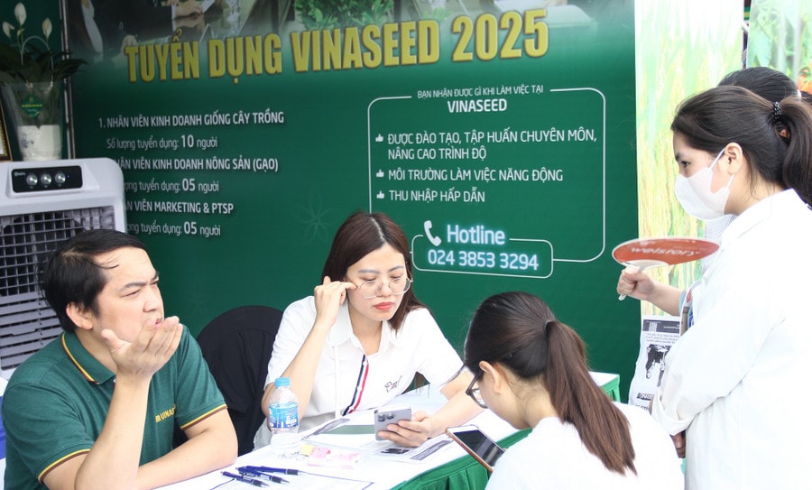 6.000 vị trí việc làm cho sinh viên Học viện Nông nghiệp Việt Nam