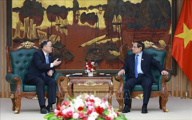Thủ tướng Phạm Minh Chính đề nghị PowerChina hỗ trợ Việt Nam phát triển công nghiệp đường sắt
