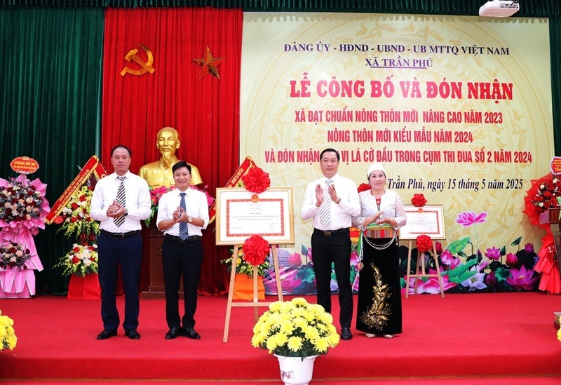 Trần Phú cán đích nông thôn mới kiểu mẫu