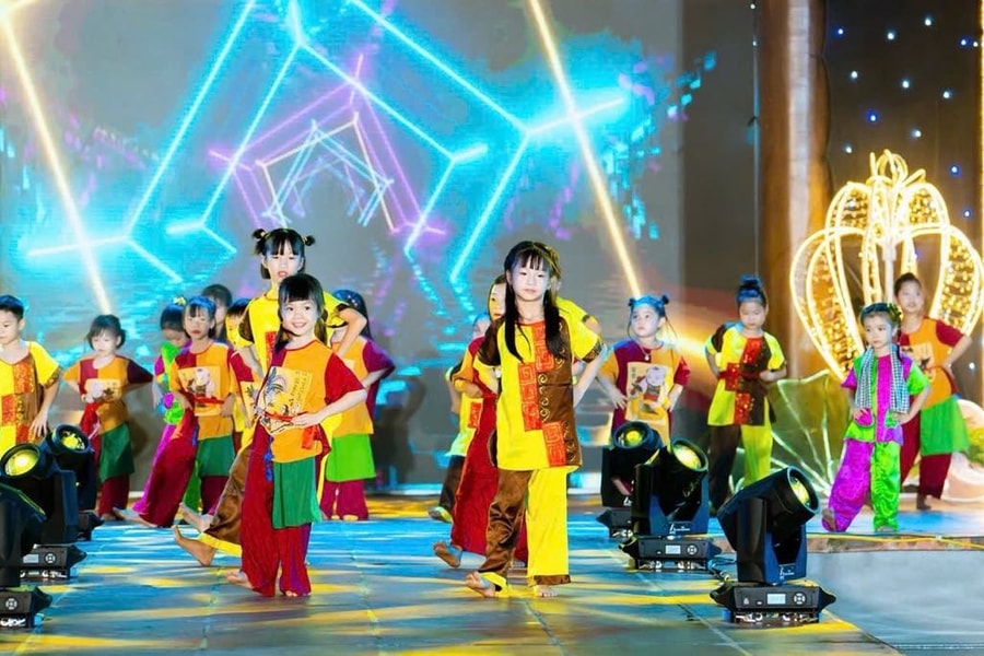 Nhiều hoạt động trải nghiệm, sáng tạo trong Ngày hội Thế giới tuổi thơ 2025 tại Ninh Bình