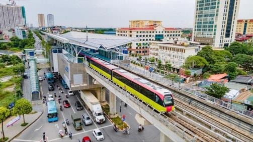 Hanoi Metro khắc phục sự cố dừng tàu trên tuyến Nhổn – ga Hà Nội