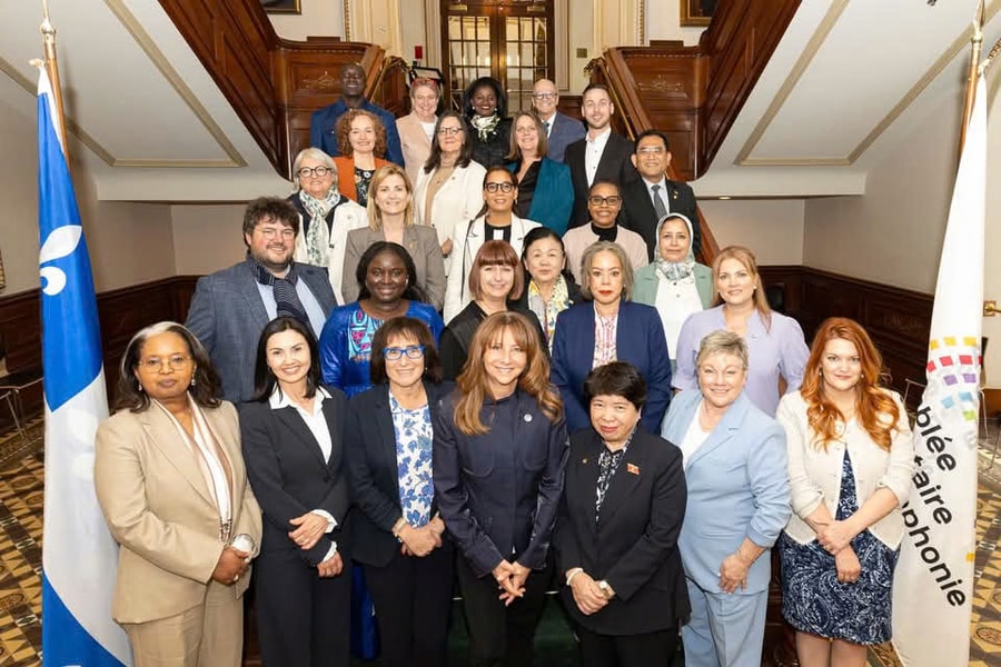 Chủ tịch Phân ban Việt Nam trong APF dự Hội nghị Mạng lưới nữ nghị sĩ của Liên minh nghị viện Pháp ngữ