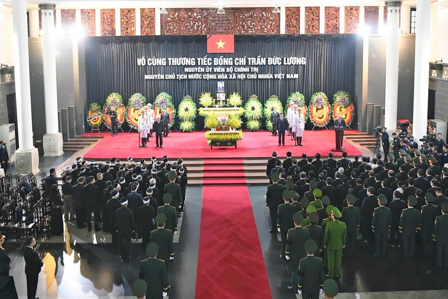 Lời cảm ơn của Ban Lễ tang và gia đình nguyên Chủ tịch nước Trần Đức Lương