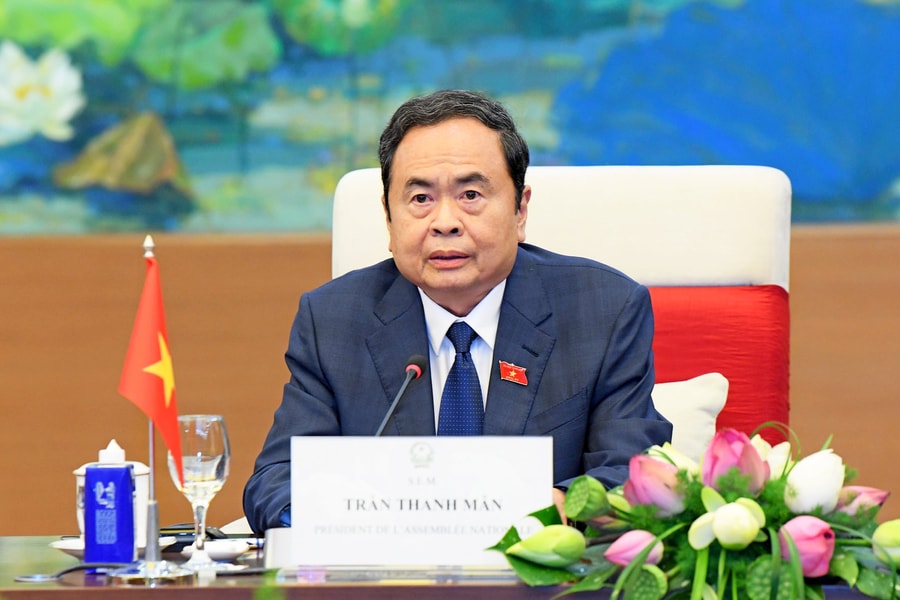 Chủ tịch Quốc hội Trần Thanh Mẫn: Hợp tác nghị viện đóng góp tích cực củng cố quan hệ Việt Nam - Pháp