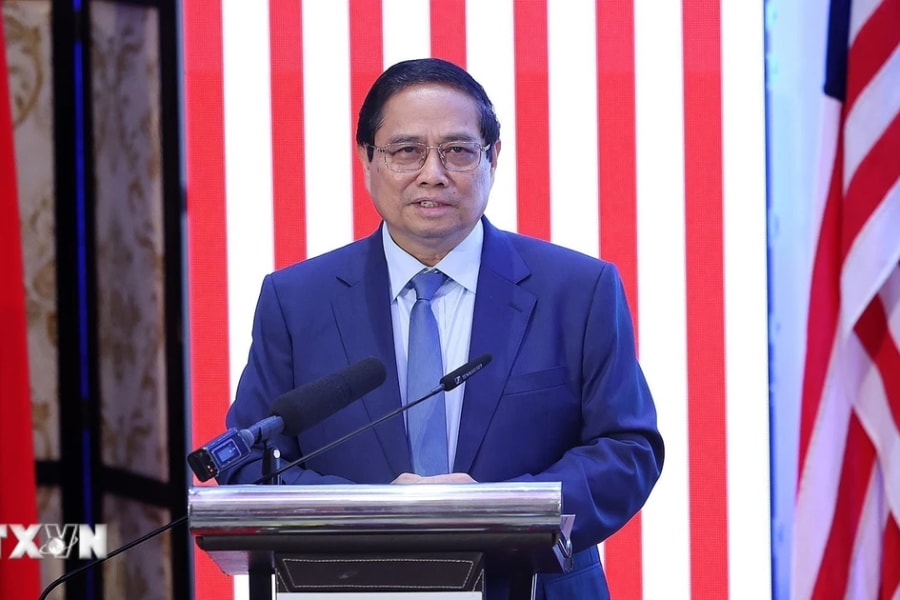 Thủ tướng Phạm Minh Chính phát biểu chính sách tại Đại học Quốc gia Malaysia