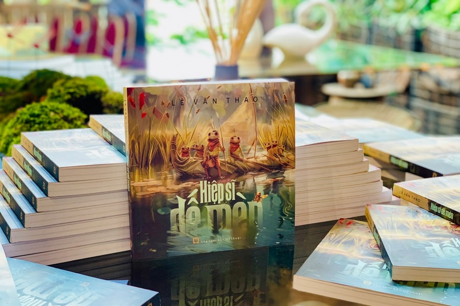 Ra mắt “Hiệp sĩ Dế Mèn” - cuốn sách văn học Việt Nam đầu tiên do AI minh họa