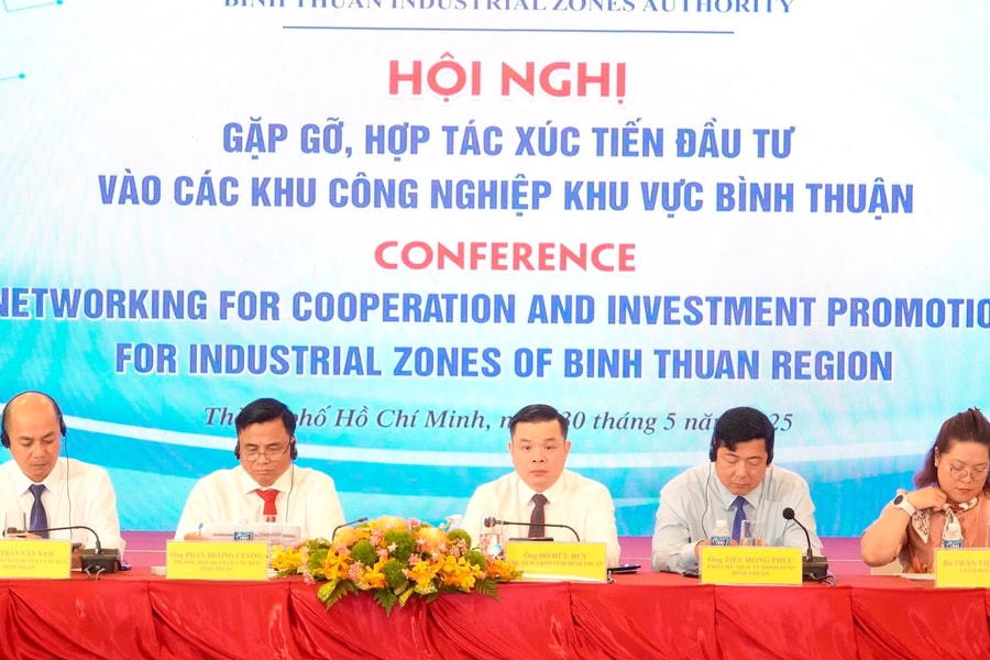 Bình Thuận tổ chức Hội nghị gặp gỡ, hợp tác xúc tiến đầu tư vào các khu công nghiệp
