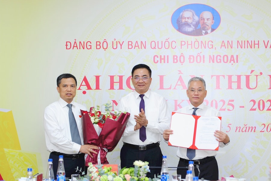 Đại hội Chi bộ Đối ngoại nhiệm kỳ 2025 - 2027