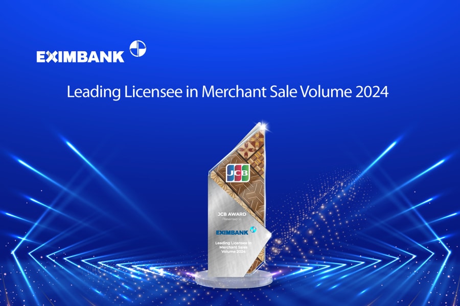 Eximbank - Ngân hàng dẫn đầu về doanh số thanh toán thẻ năm 2024