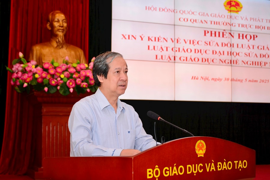 Tạo hành lang pháp lý đồng bộ để giáo dục phát triển nhanh, chất lượng