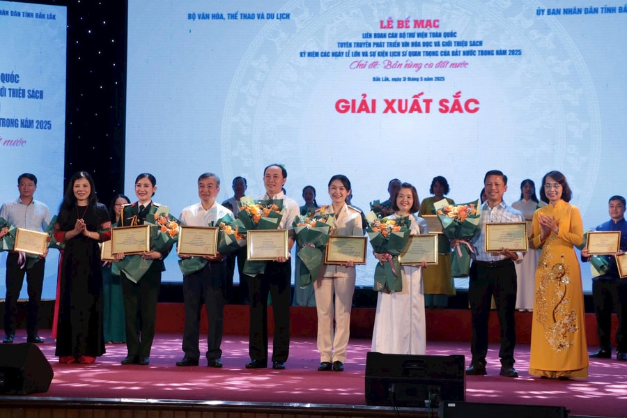 Bế mạc Liên hoan cán bộ thư viện toàn quốc năm 2025