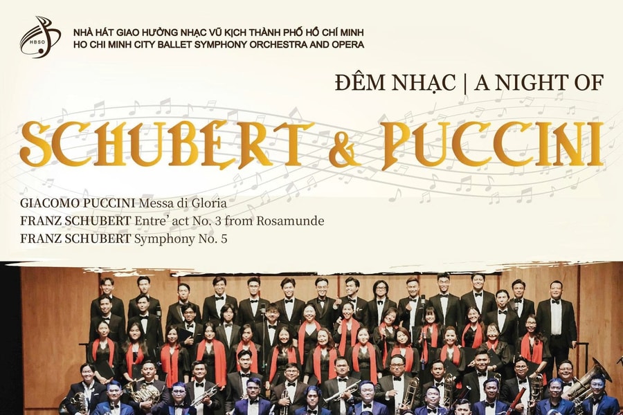 Không gian âm nhạc lãng mạn với kiệt tác của Schubert và Puccini