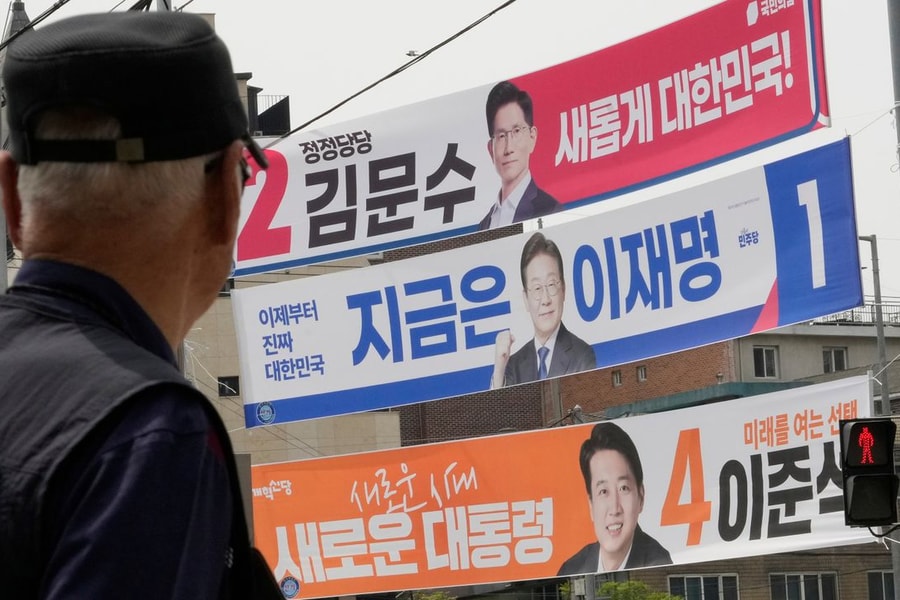 Hàn Quốc bước vào cuộc bầu cử “chữa lành”