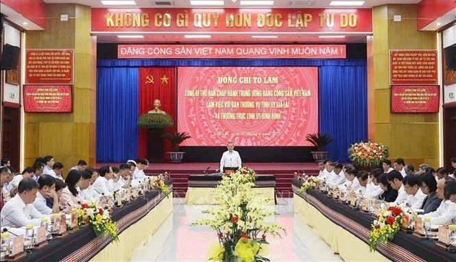 Tổng Bí thư Tô Lâm: Gia Lai sau sáp nhập sẽ là một cực tăng trưởng mới