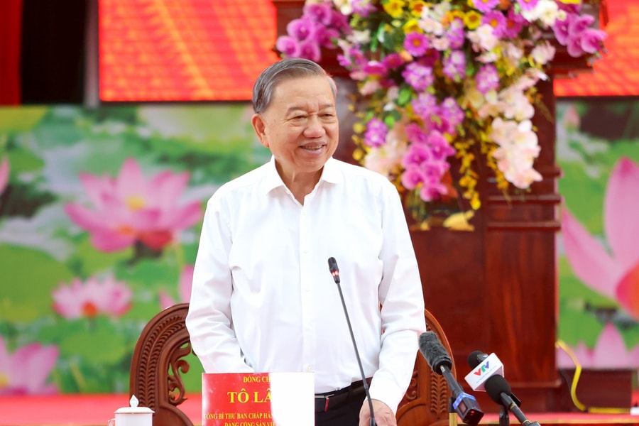 Tổng Bí thư Tô Lâm làm việc với Ban Thường vụ Thành ủy Cần Thơ, Thường trực Tỉnh ủy Sóc Trăng và Hậu Giang