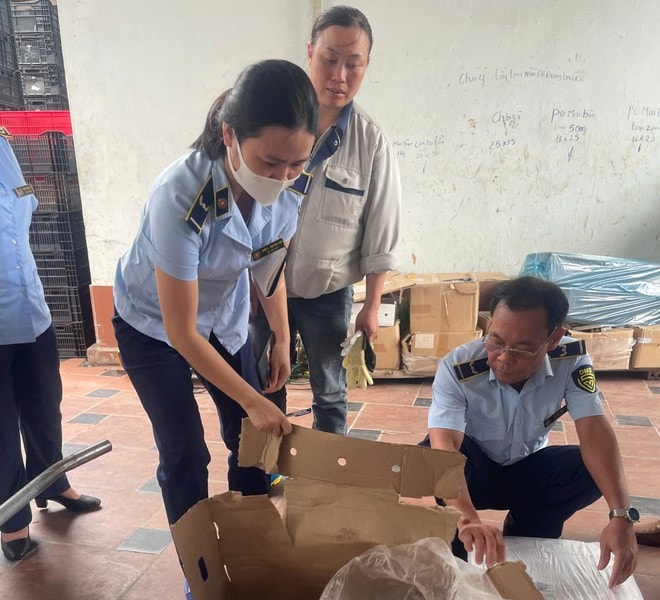 Phát hiện 700 kg chân gà, thịt bò, má lợn không rõ nguồn gốc xuất xứ