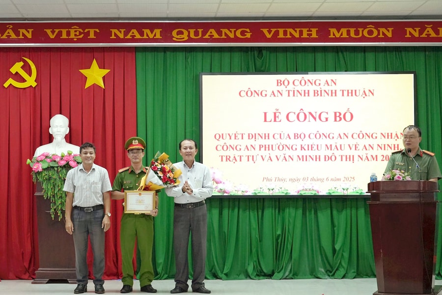 Nhân đôi chỉ tiêu mô hình Công an phường kiểu mẫu