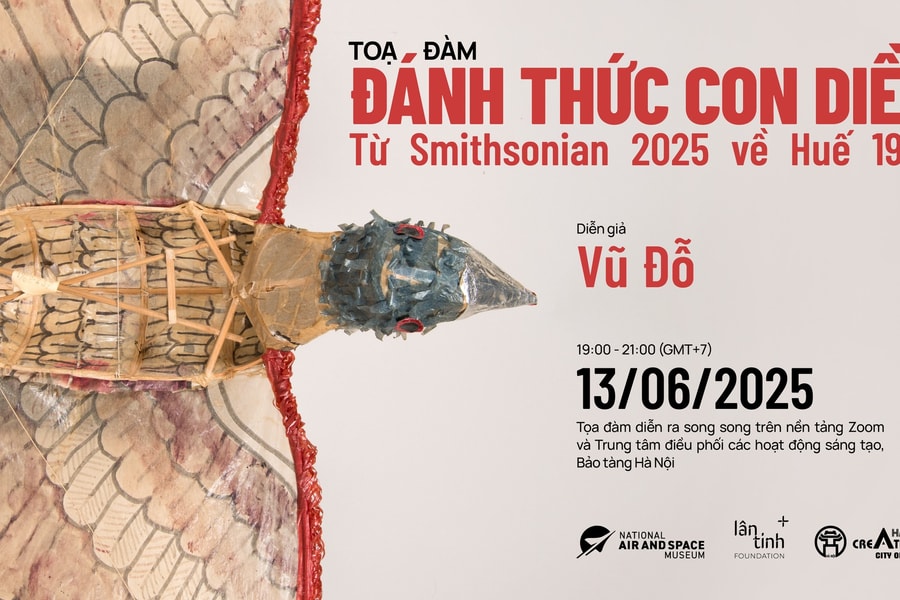 Chia sẻ kinh nghiệm phục chế diều Huế tại Bảo tàng Smithsonian, Hoa Kỳ