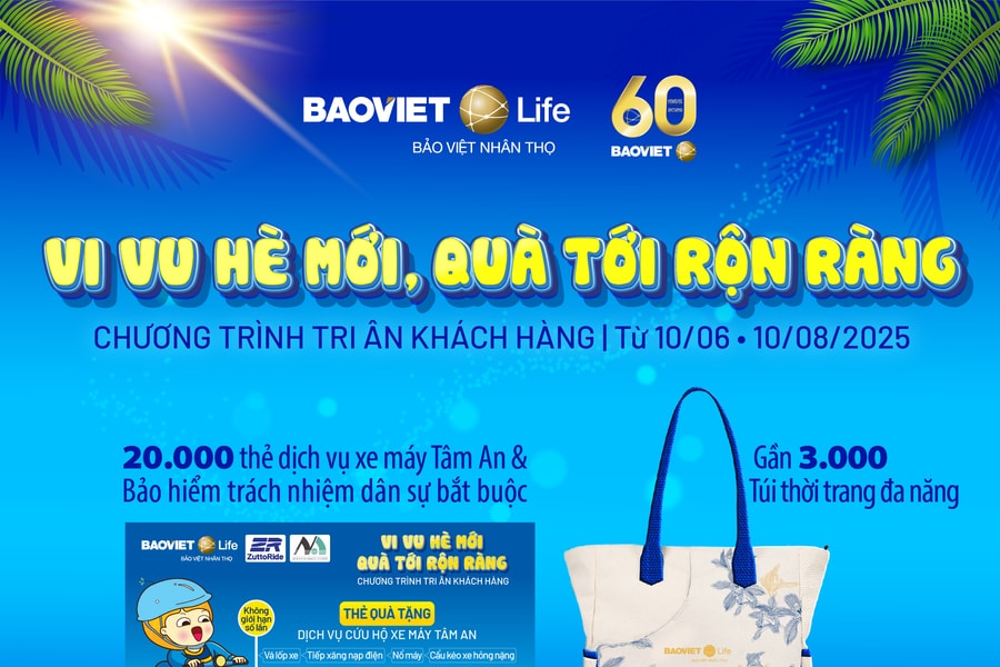 Bảo Việt Nhân thọ tặng gói cứu hộ xe máy độc quyền - Giải pháp an tâm cho hành trình đầy trải nghiệm