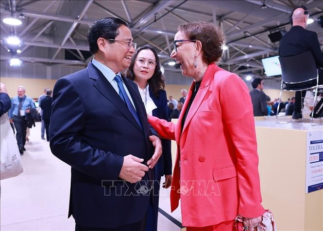 Thủ tướng Phạm Minh Chính gặp lãnh đạo các nước, tổ chức quốc tế nhân Hội nghị UNOC 3