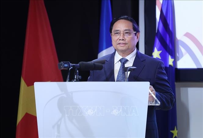 Thủ tướng Phạm Minh Chính dự Diễn đàn doanh nghiệp Việt Nam - Pháp