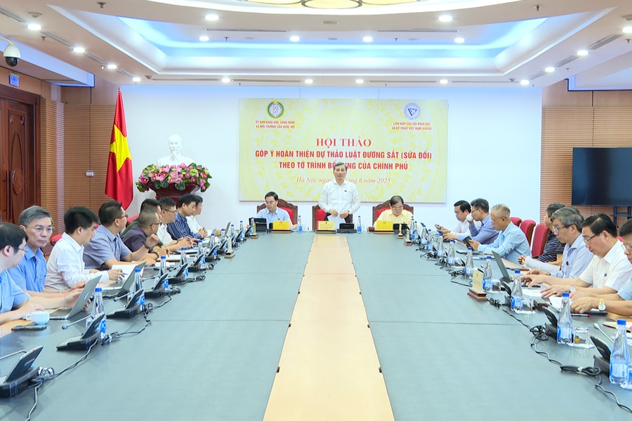 Đề xuất luật hóa chính sách đặc thù: Thể chế dẫn đường cho hạ tầng đường sắt