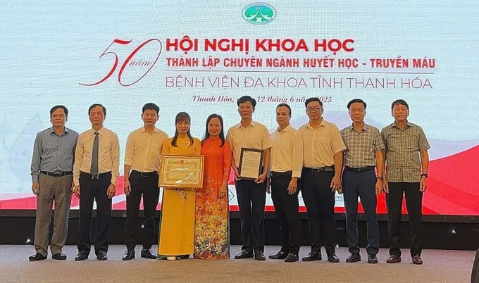 Trung tâm Huyết học và Truyền máu Thanh Hóa đạt Chứng nhận EU-GMP
