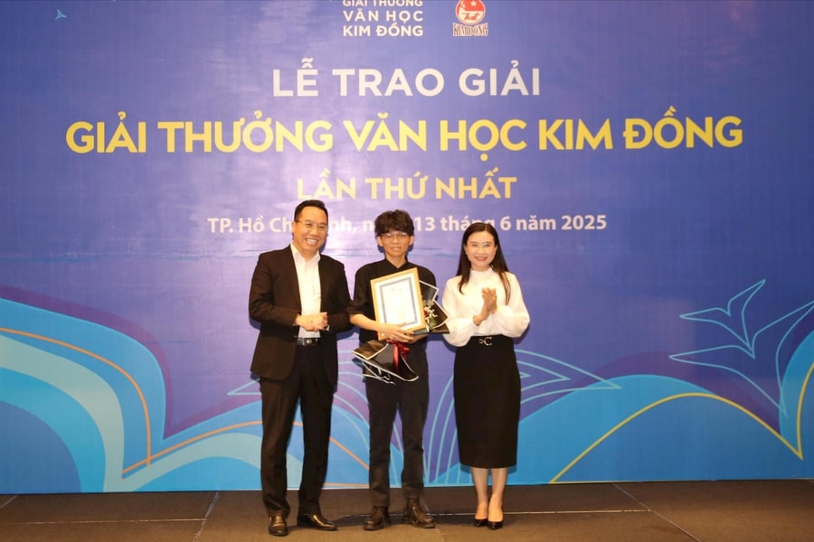 11 tác phẩm được trao Giải thưởng Văn học Kim Đồng lần thứ nhất