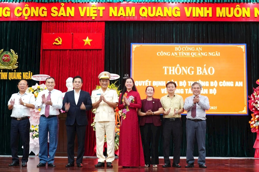 Đại tá Hồ Song Ân làm Giám đốc Công an tỉnh Quảng Ngãi