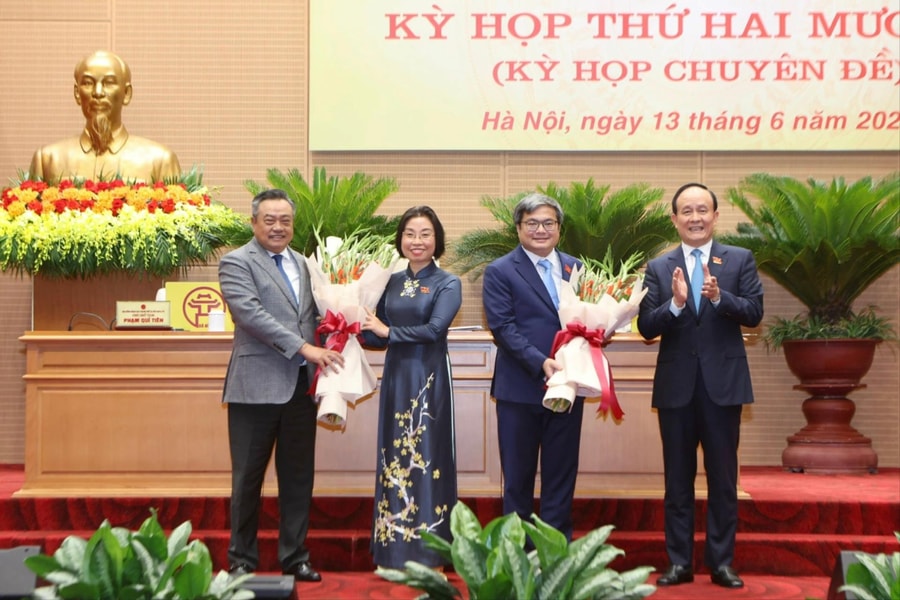 Hà Nội: Bầu bổ sung Phó Chủ tịch HĐND và Phó Chủ tịch UBND thành phố