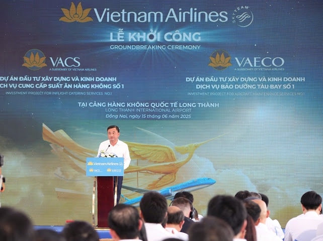 Vietnam Airlines khởi công đồng thời 2 dự án hạ tầng quy mô lớn tại sân bay Long Thành