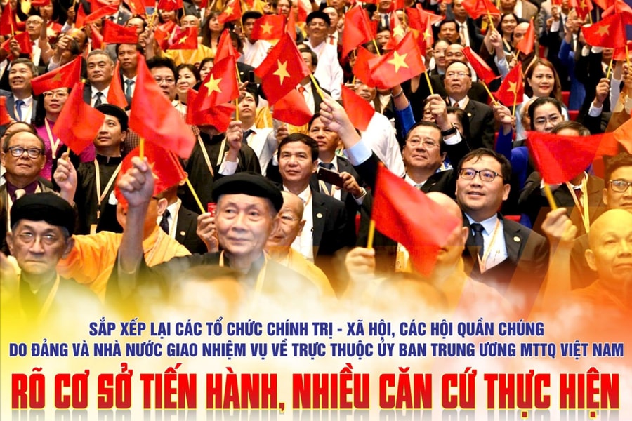 Bảo đảm tính chủ động cho các đoàn thể sau sắp xếp