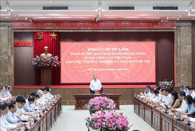 Tổng Bí thư Tô Lâm: Định hình một tầm nhìn mới cho Thủ đô trong thời đại mới