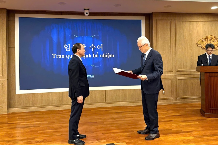 GS.TS Nguyễn Trung Việt được bổ nhiệm Giáo sư danh dự Đại học Keimyung, Hàn Quốc