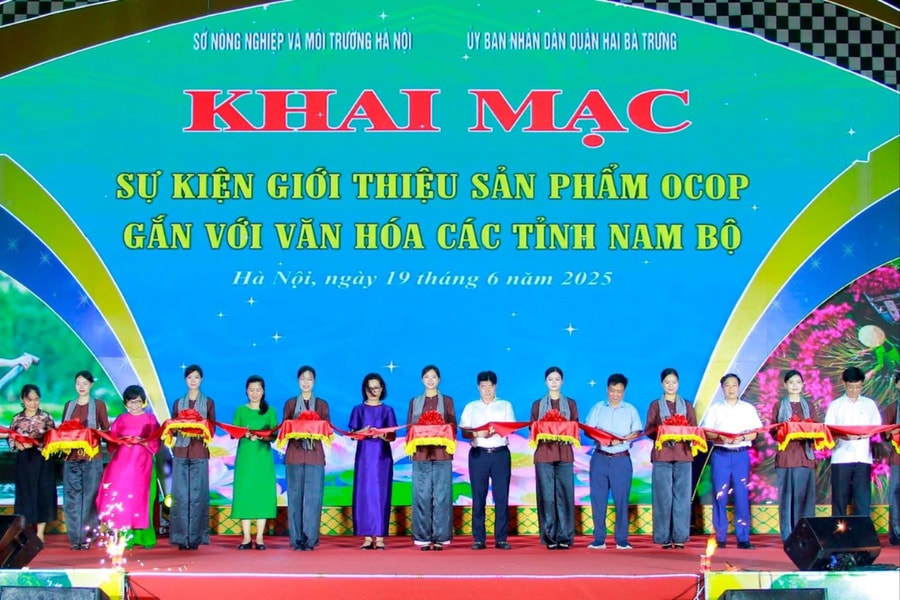Hà Nội giới thiệu sản phẩm OCOP gắn với văn hóa các tỉnh Nam Bộ