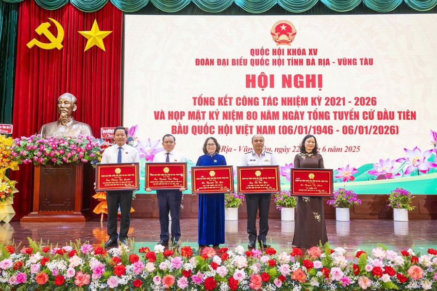 Đoàn ĐBQH tỉnh Bà Rịa - Vũng Tàu: Hoàn thành toàn diện các nhiệm vụ được giao, xứng đáng với niềm tin của cử tri