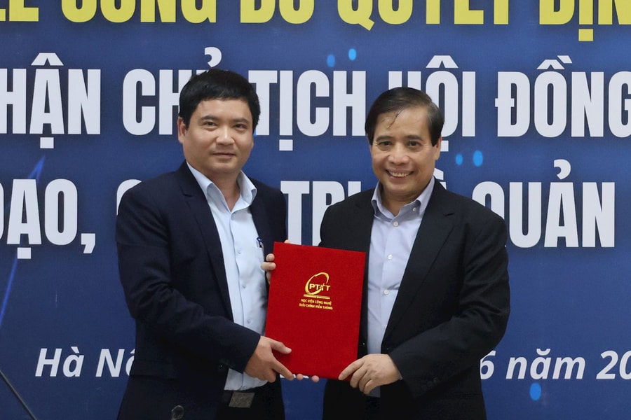 GS Vũ Minh Khương làm Chủ tịch Hội đồng Cố vấn Viện Lãnh đạo, Quản trị và Quản lý Việt Nam tại PTIT