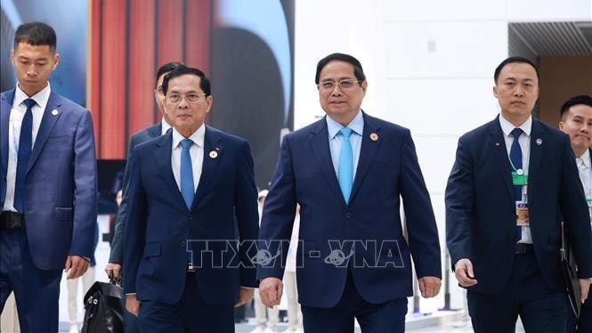 Thủ tướng Chính phủ Phạm Minh Chính dự phiên khai mạc toàn thể Hội nghị WEF