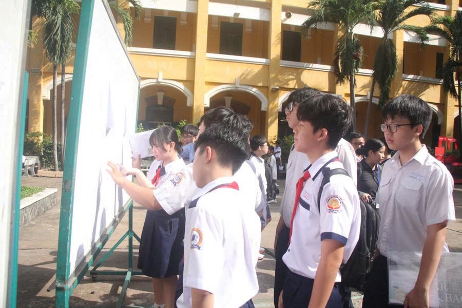 TP. Hồ Chí Minh: Những trường THPT có điểm chuẩn vào lớp 10 cao nhất