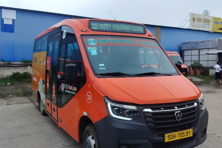 Cần Thơ mở tuyến xe buýt đi từ Công viên sông Hậu về thị trấn Kinh Cùng