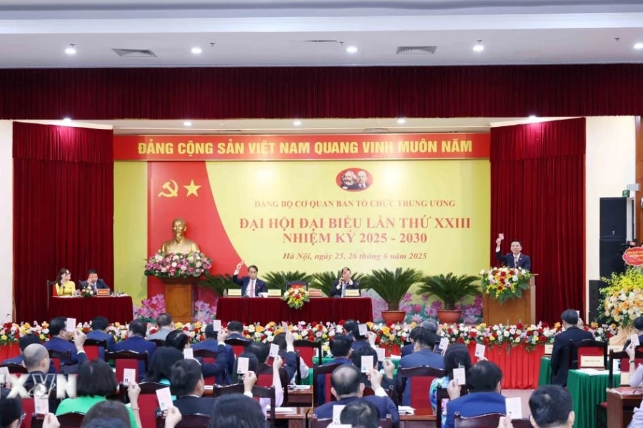 Đại hội Đảng bộ Cơ quan Ban Tổ chức Trung ương nhiệm kỳ 2025-2030