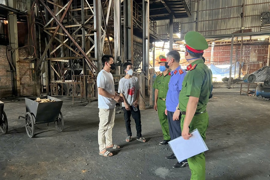 Khởi tố nhóm đối tượng gây ô nhiễm môi trường xảy ra tại xã Phù Lỗ, huyện Sóc Sơn, thành phố Hà Nội