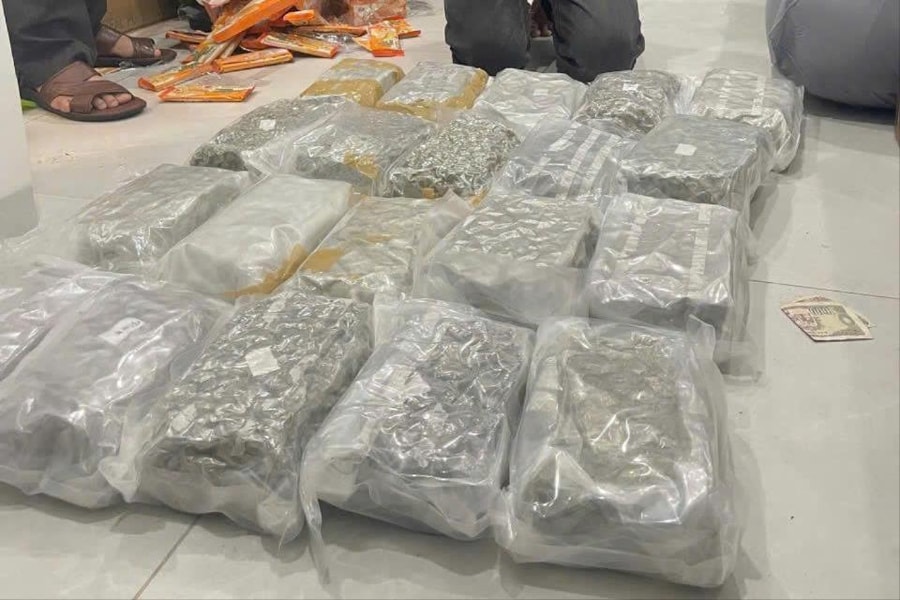 Quảng Trị: Hải quan khu vực IX thu giữ 30kg cần sa