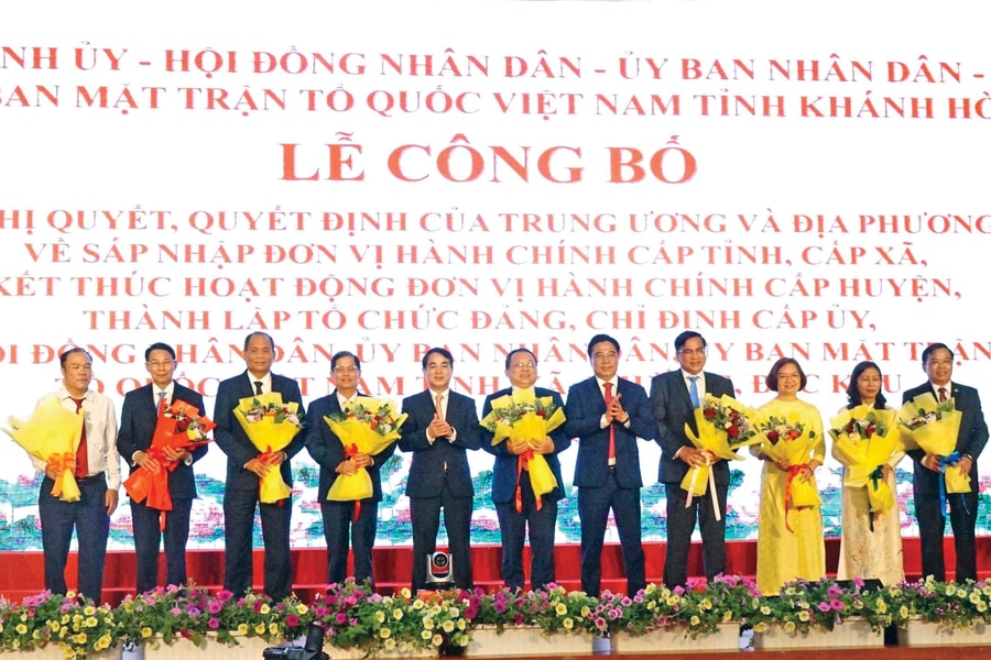 71 cán bộ lãnh đạo tỉnh Khánh Hòa (cũ) và Ninh Thuận xin nghỉ chế độ từ ngày 1/7