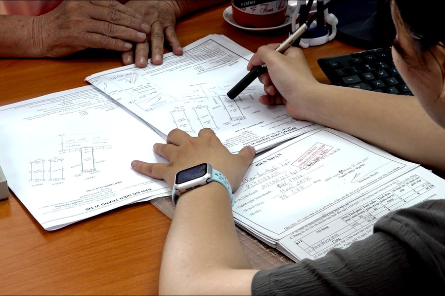 “Xông đất” làm thủ tục đất đai tại phường mới ở TP. Hồ Chí Minh