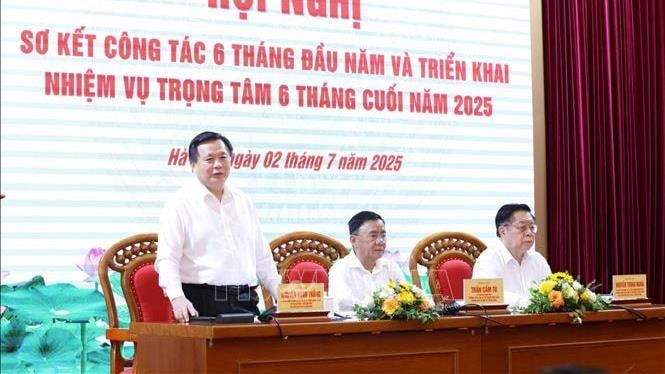 Ban Chỉ đạo 35 Trung ương triển khai nhiệm vụ trọng tâm 6 tháng cuối năm