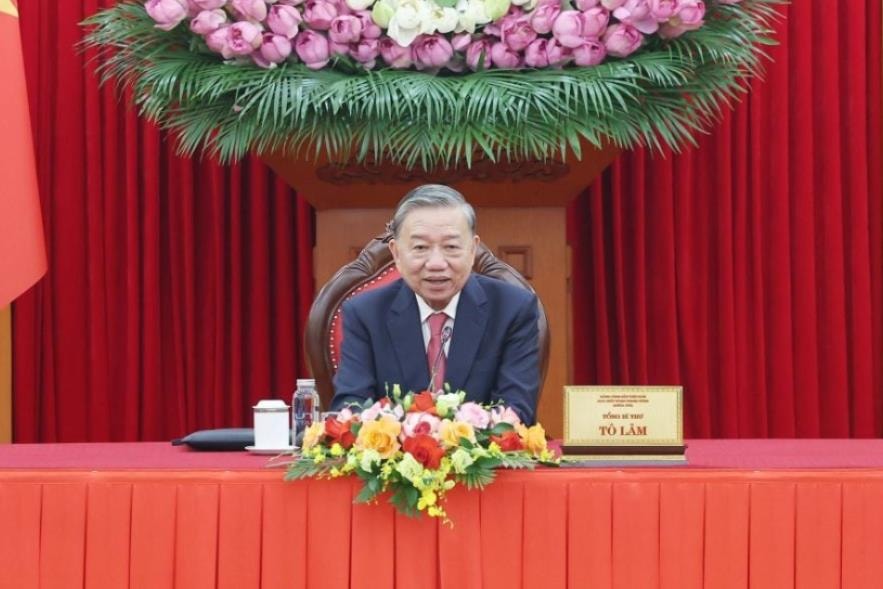 Tổng Bí thư Tô Lâm và Tổng thống Hoa Kỳ Donald Trump điện đàm